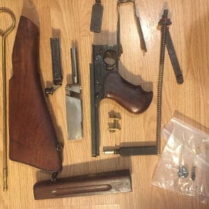 Thompson SMG gun parts kit